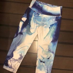 Athleta workout cropped pant